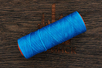 Нить вощеная 1,0мм. Гамма-7 (ярко-синяя)