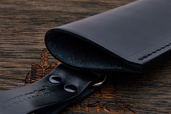 Ножны погружные финского типа, для ножей с клинком до 120x32мм, черные