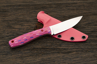 Нож EDC UralEDC ТузЪ, клинок 80мм, сталь Elmax, рукоять G10 пончик