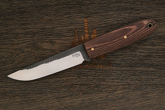 Разделочный нож Уральский мастеровой Простой с огнивом, клинок 130мм