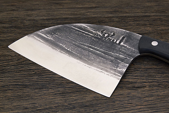 Сербский кухонный топорик Samura Mad Bull 145мм, сталь AUS-8, рукоять G10