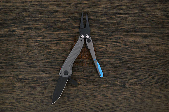 Мультитул SOG Flash MT (7 функций) серо-голубой