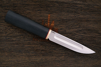 Разделочный нож Сергея Никитина Техноякут, сталь N690, рукоять микарта