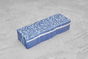 Авторская микарта, блок 135х42х28мм T085