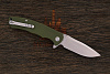 Нож складной CJRB Taiga, клинок 90мм, сталь AR-RPM9, рукоять G10 оливковый - фото №2