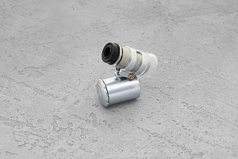 Микроскоп карманный 60х с подсветкой