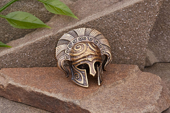 Бусина на темляк Спарта от мастерской Крымская бронза