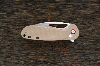 Нож складной CJRB Lago, клинок 87мм, сталь AR-RPM9, рукоять G10