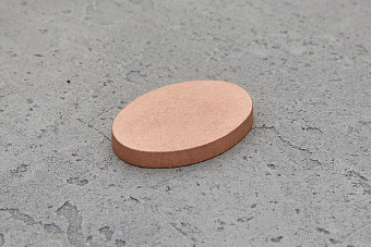 Навершие из меди 5мм, 36x24мм