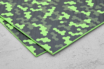 Кайдекс Microhex green 2,03мм, лист 300x200мм