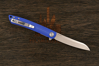 Складной нож WIN+ Kogatana S, сталь D2, рукоять G10 синий
