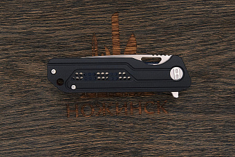 Нож складной Bestech Circuit, клинок 82мм, сталь K110, рукоять G10 чёрный