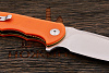 Складной нож Civivi Praxis, сталь 9Cr18MoV, рукоять G10 оранжевый - фото №4