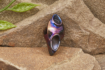 Бусина на темляк «Призрак» Т5 кобальт