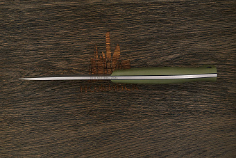 Нож разделочный Мастерской Тать Росомаха, клинок 122мм, сталь K110, рукоять G10 оливковый