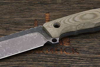 Нож тактический Нож с Котом Тик-так 6, клинок 115мм, сталь VG-10