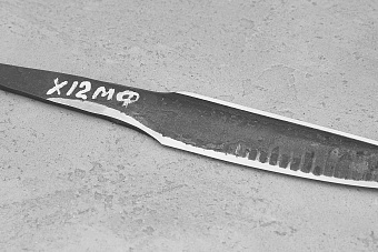 Клинок для ножа 110мм, модель "Якут" из стали Х12МФ