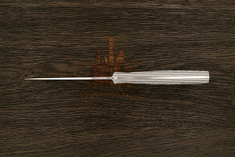 Нож туристический UralEDC, клинок 110мм, сталь Cor-X, рукоять G10 серый