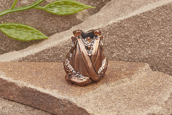 Бусина на темляк Дракон от мастерской Крымская бронза