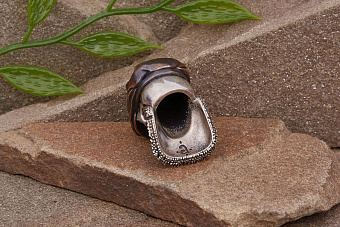 Бусина для темляка Борода (биметалл) от мастерской Братьев Пешковых