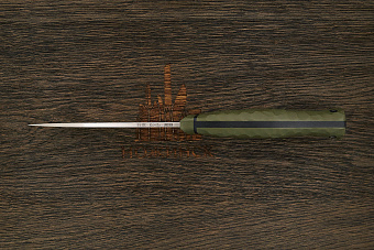 Нож туристический UralEDC КочЪ, клинок 128мм, сталь JM390A