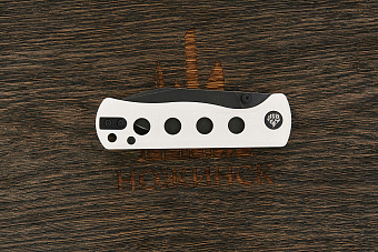 Нож складной QSP Canary Folder, клинок 72мм, сталь Sandvik 14C28N BW, рукоять G10 белый