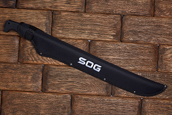 Мачете SOG Fari machete, клинок 457 мм, рукоять кратон