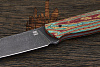 Нож туристический Lizard knives, клинок 122мм, сталь CPM 3V, рукоять Crazyfiber - фото №4