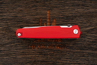 Складной нож Mr.Blade Pike, сталь D2, рукоять G10 красный