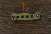Нож складной QSP Canary Folder, клинок 72мм, сталь Sandvik 14C28N, рукоять G10 зелёный - фото №5