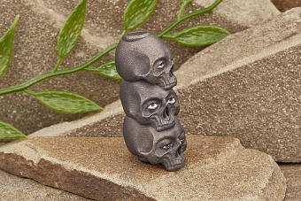 Бусина на темляк «Лаки Тройка» Т2