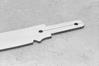 Бланк-заготовка для модели "КрейсерЪ" из стали AR-RPM9 3,0мм, совместим с накладками "КрейсерЪ"