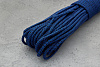 Паракорд «BlackRomb dark blue», 1 метр - фото №1