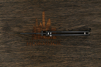 Нож складной CJRB Pyrite Bowie, клинок 80мм, сталь AR-RPM9, рукоять сталь