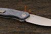 Складной нож Shirogorov knives Q95 Ursus, сталь Elmax, рукоять микарта черная - фото №6