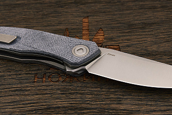 Складной нож Shirogorov knives Q95 Ursus, сталь Elmax, рукоять микарта черная