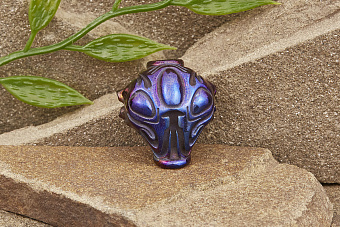 Бусина на темляк «Астро» титан оксид