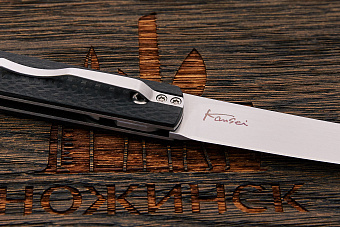 Складной нож Böker Wasabi, сталь 440С, рукоять сталь/карбон