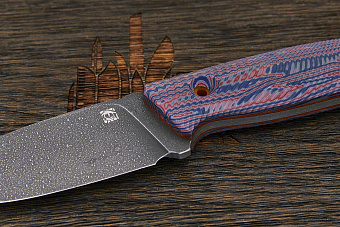 Нож туристический Lizard knives, клинок 92мм, сталь Х12МФ, рукоять Crazyfiber