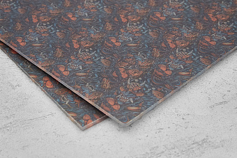 Kydex Tattoo clear полупрозрачный 2,03мм, лист 300x200мм