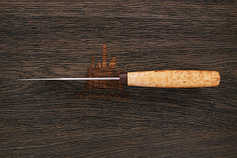 Нож туристический АиР Турист, клинок 138мм, сталь 100Х13М, рукоять карельская береза