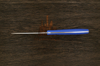 Нож туристический UralEDC, клинок 110мм, сталь Cor-X, рукоять G10 синий