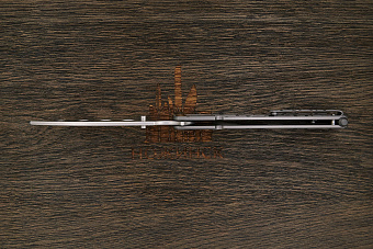 Тренировочный нож балисонг Reptilian Киборг, модель 04, сталь 440, рукоять сталь