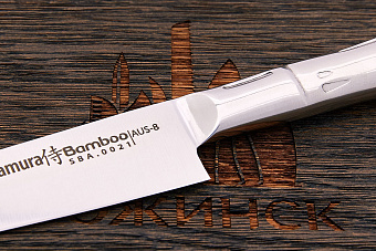 Нож кухонный Samura универсальный 125мм, сталь AUS-8, рукоять сталь