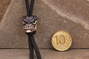 Бусина для темляка Хищник (бронза) от мастерской Братьев Пешковых