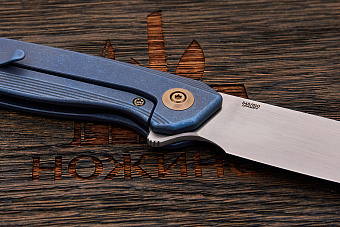 Складной нож We Knife Seer, сталь CPM-20CV, рукоять титан