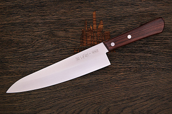 Нож кухонный Kanetsugu шеф 210мм, сталь AUS-8