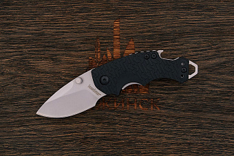 Складной нож Kershaw Shuffle, сталь 8Cr13MoV, рукоять термопластик черный