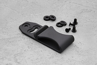 Клипса для ножен, пластик (поворотная)