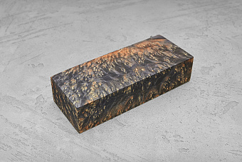 Кап клёна стабилизированный двухцветный Т36